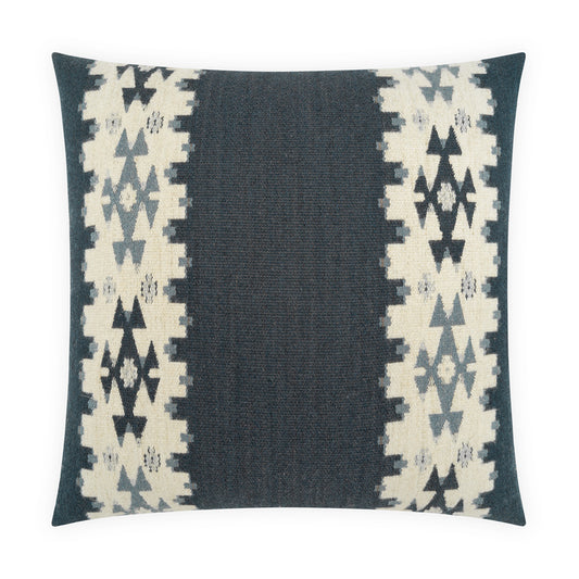 D.V. KAP HOME   24" x 24" Veracruz Pillow - Indigo     - 4517-I-2424
