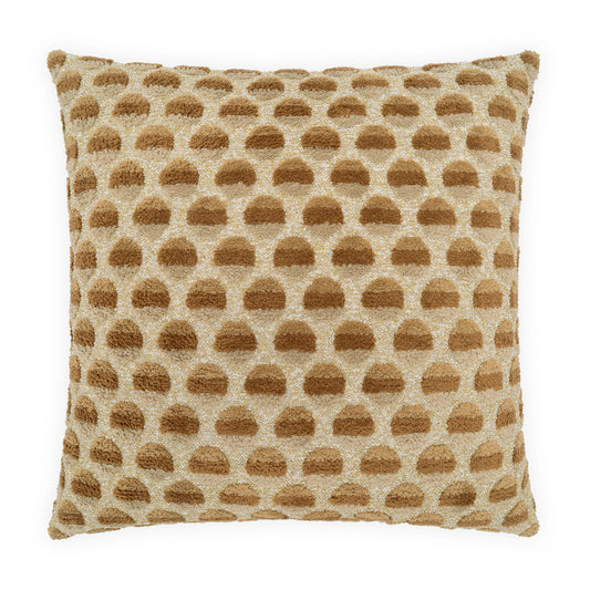 D.V. KAP HOME   24" x 24" Orby Pillow - Caramel     - 4518-C-2424