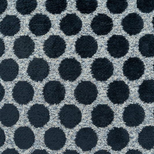 D.V. KAP HOME 4518-N-YARD Orby Fabric - Navy      - Orby