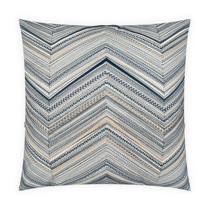 D.V. KAP HOME   24" x 24" Marquise Pillow - Indigo     - 4522-I-2424