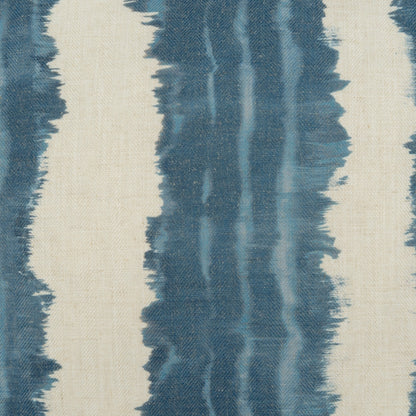 D.V. KAP HOME   24" x 24" Inkfall Pillow - Blue     - 4523-B-2424