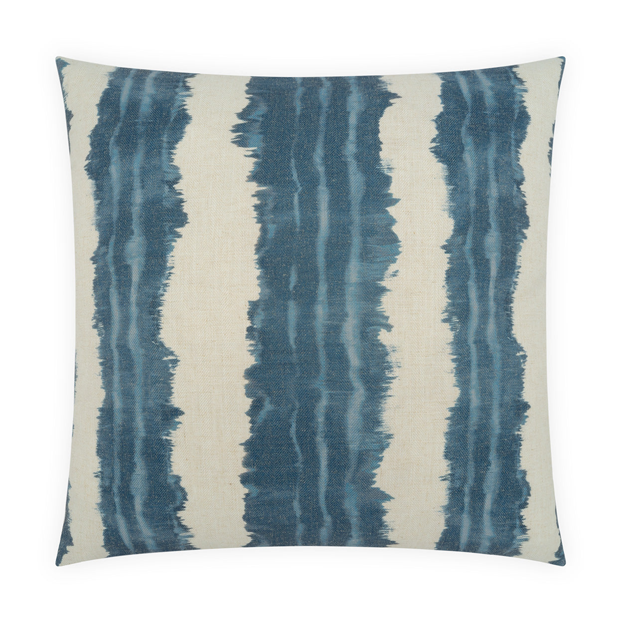 D.V. KAP HOME   24" x 24" Inkfall Pillow - Blue     - 4523-B-2424