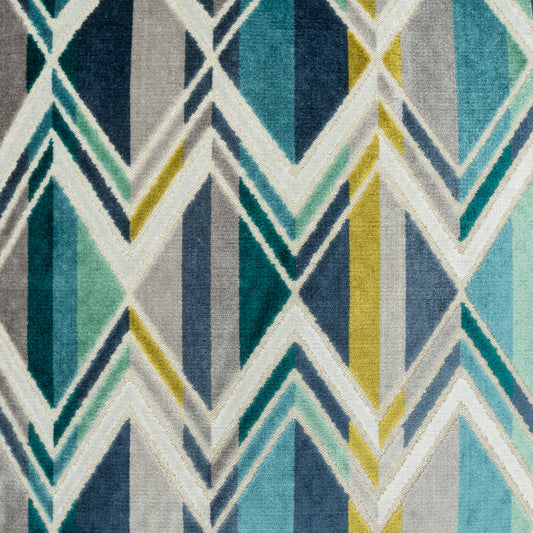D.V. KAP HOME 4526-O-YARD Facet Fabric - Ocean      - Facet