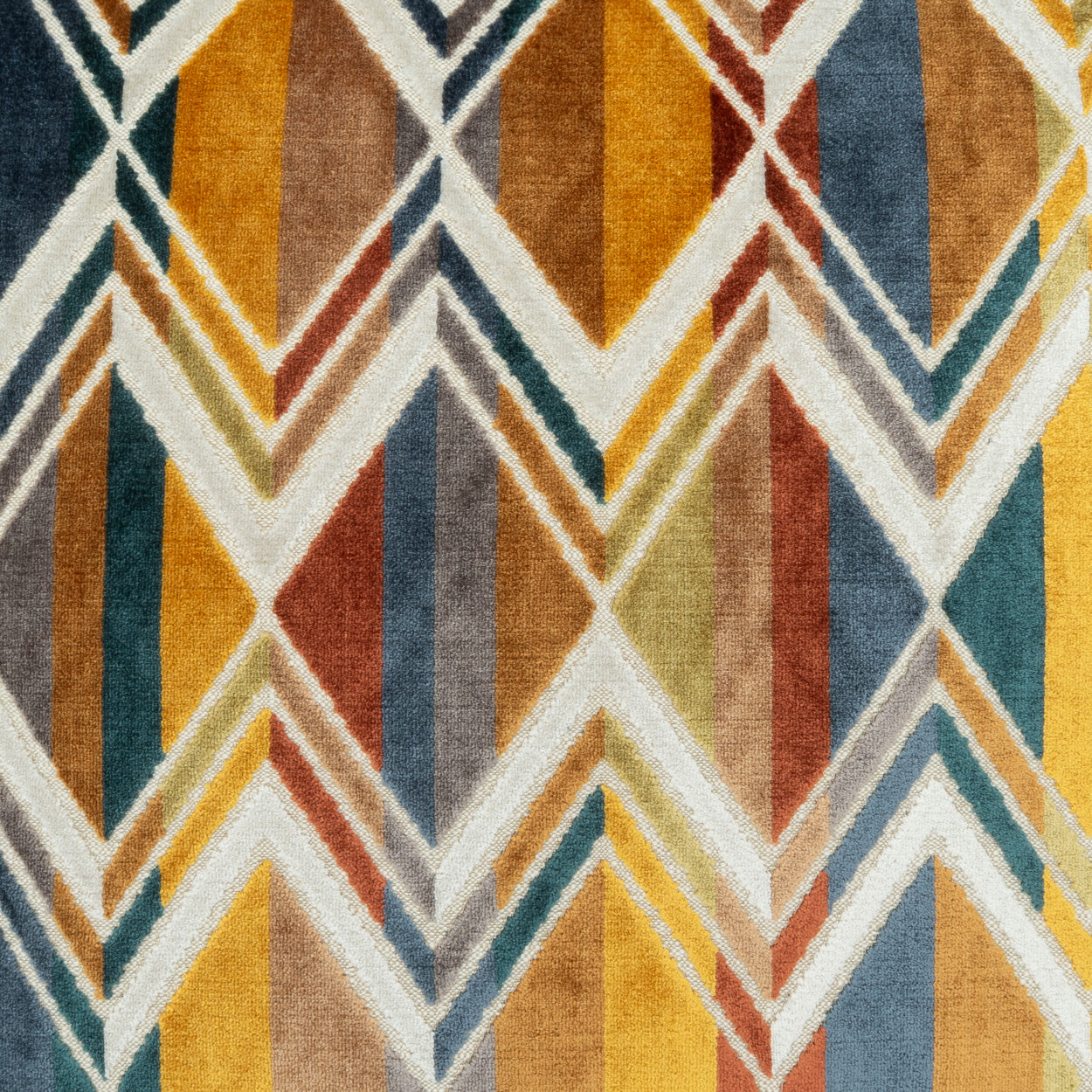 D.V. KAP HOME   24" x 24" Facet Pillow - Sunset     - 4526-S-2424