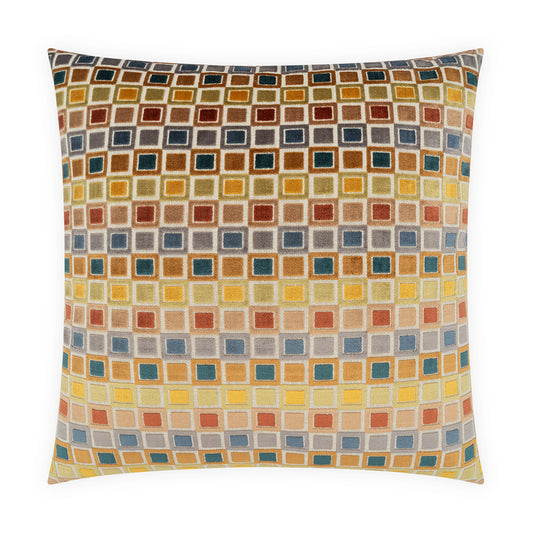 D.V. KAP HOME   24" x 24" Pixel Pillow     - 4527-2424