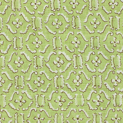 SCHUMACHER  RAOUL TEXTILES REMY PRINTS PRINTS CELERY   - 452V74
