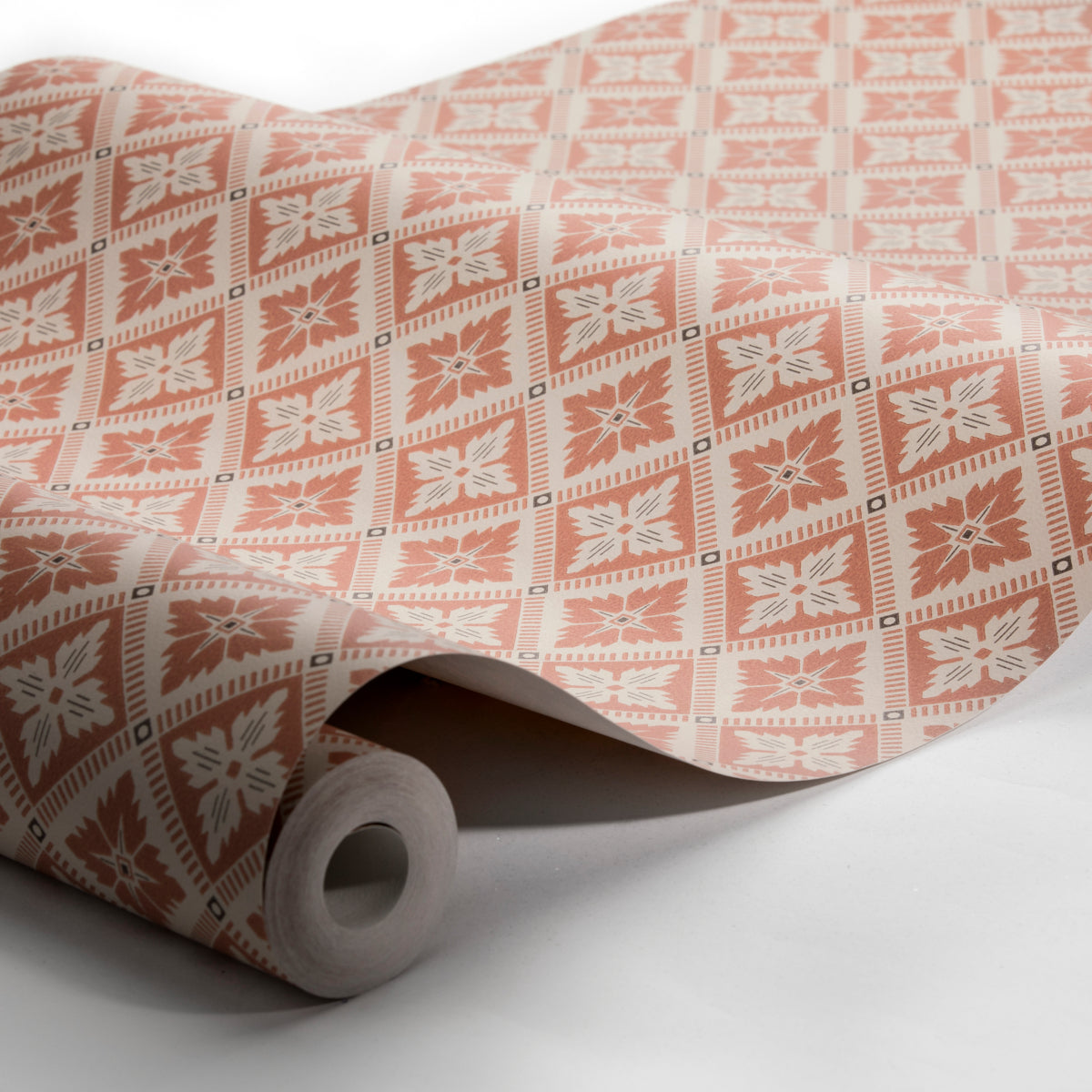 SCHUMACHER  Borastapeter LOKA   TERRACOTTA   - 4530