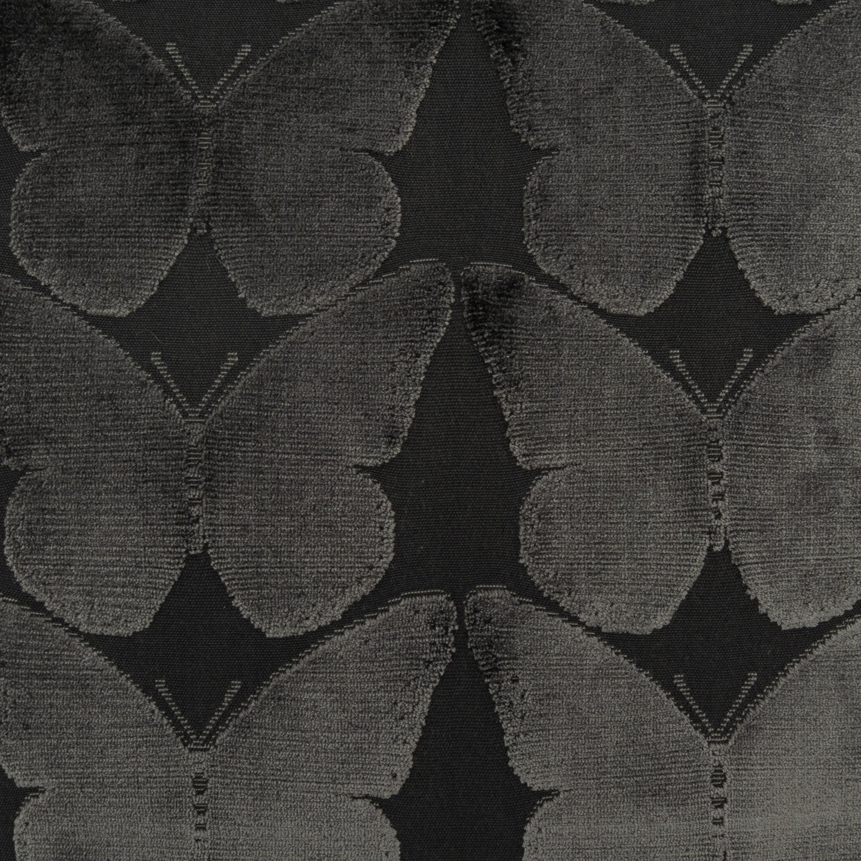 D.V. KAP HOME 4530-J-YARD Flutterby Fabric - Jet      - Flutterby