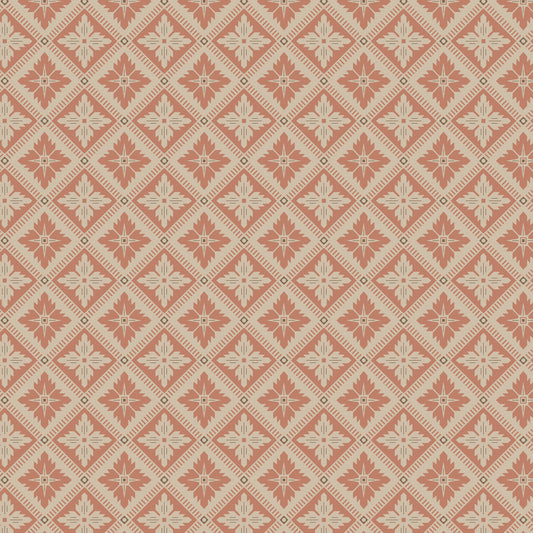 SCHUMACHER  Borastapeter LOKA   TERRACOTTA   - 4530