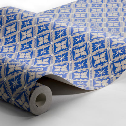 SCHUMACHER  Borastapeter LOKA   COBALT   - 4531