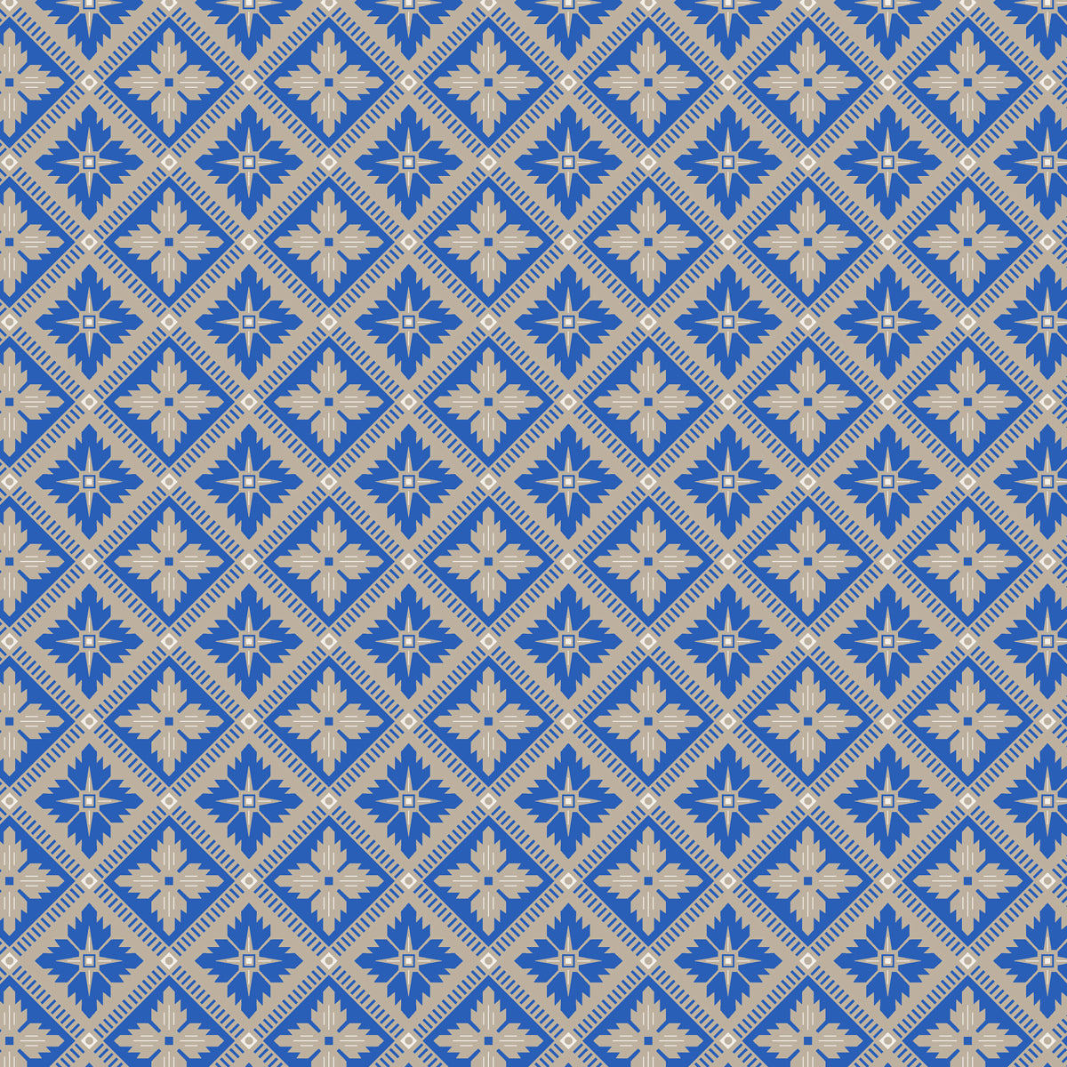 SCHUMACHER  Borastapeter LOKA   COBALT   - 4531