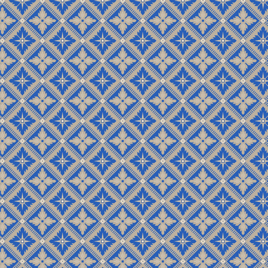 SCHUMACHER  Borastapeter LOKA   COBALT   - 4531