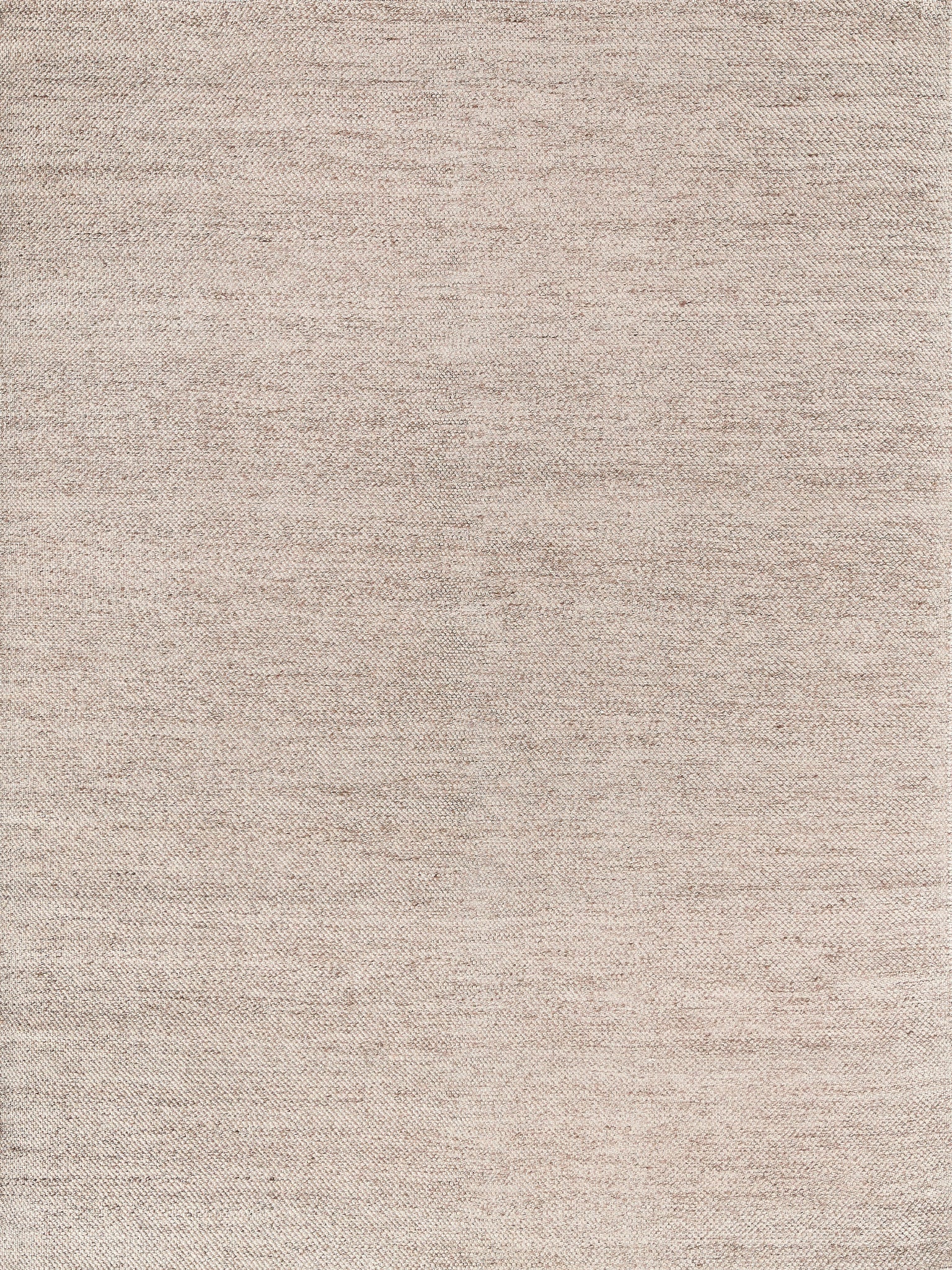 Beige woven rug texture with subtle heathered fibers.