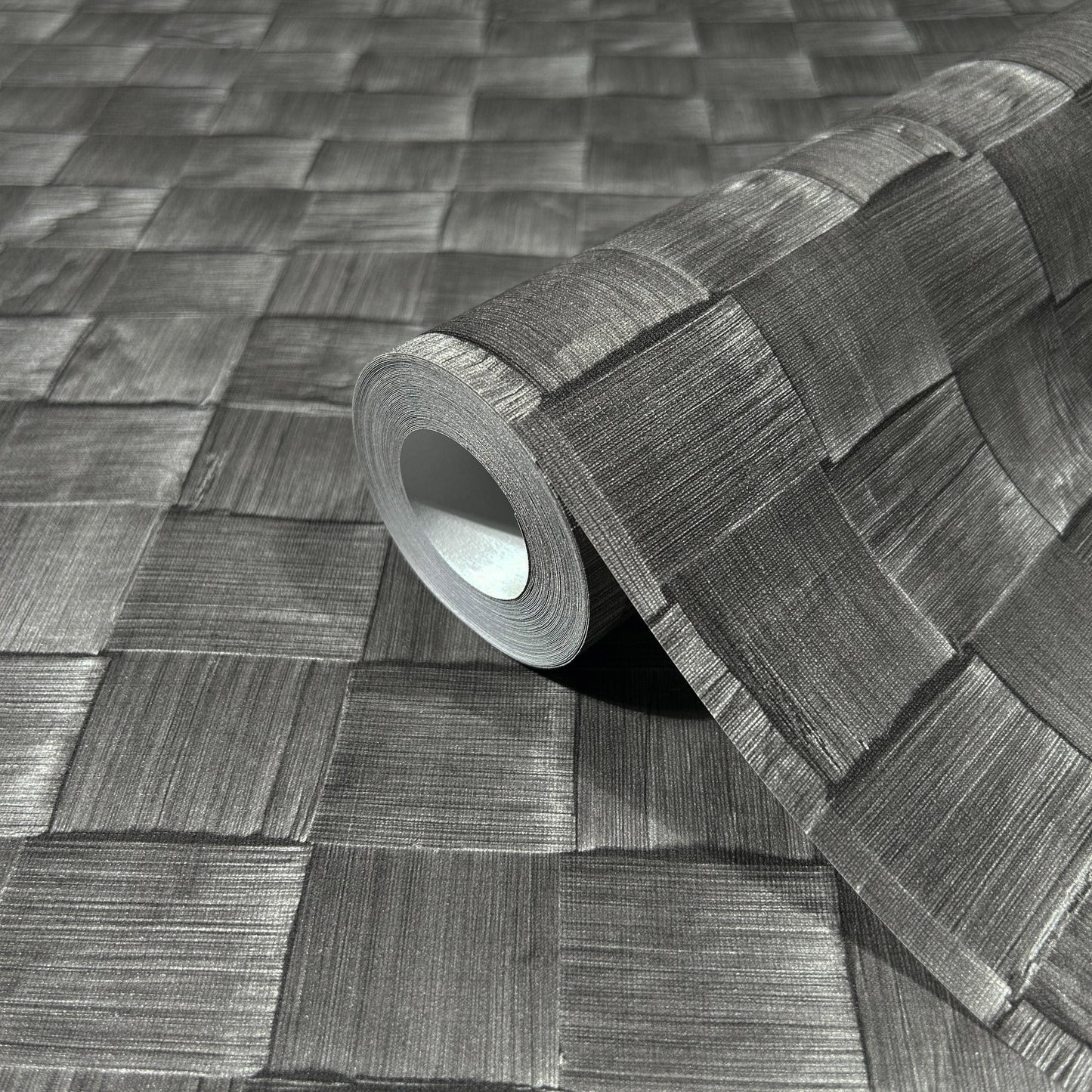 GALERIE WALLCOVERINGS The Woods and Wicker    Silver - Grey   - 45743
