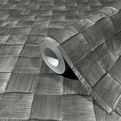 GALERIE WALLCOVERINGS The Woods and Wicker    Silver - Grey   - 45743