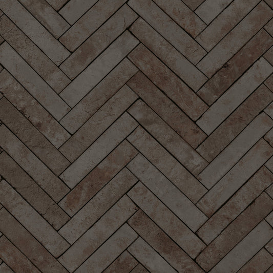 GALERIE WALLCOVERINGS The Bricks And More    Silver - Grey   - 45761