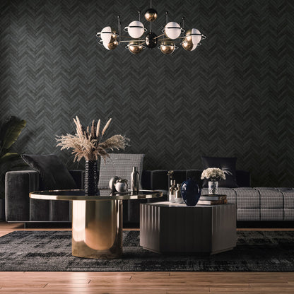 GALERIE WALLCOVERINGS The Bricks And More    Silver - Grey   - 45761