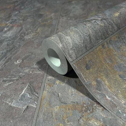GALERIE WALLCOVERINGS The Bricks And More    Silver - Grey   - 45764