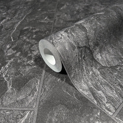 GALERIE WALLCOVERINGS The Bricks And More    Silver - Grey   - 45765