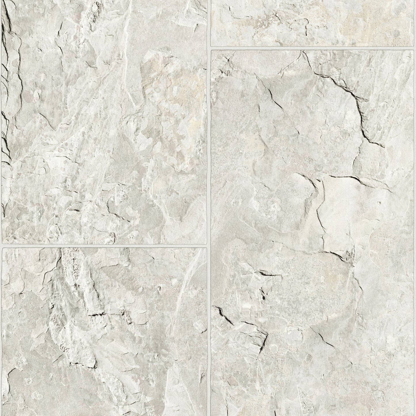 GALERIE WALLCOVERINGS The Bricks And More    Silver - Grey   - 45767