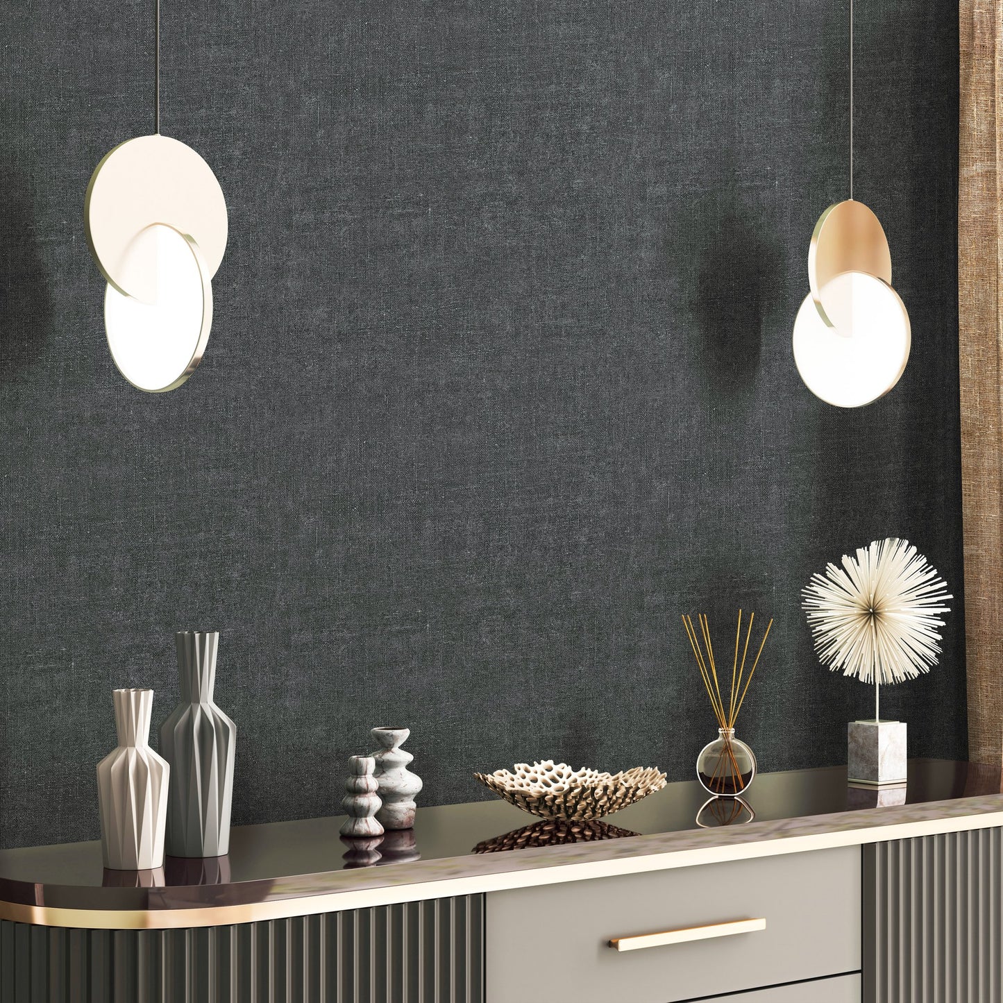 GALERIE WALLCOVERINGS The Bricks And More    Silver - Grey   - 45772
