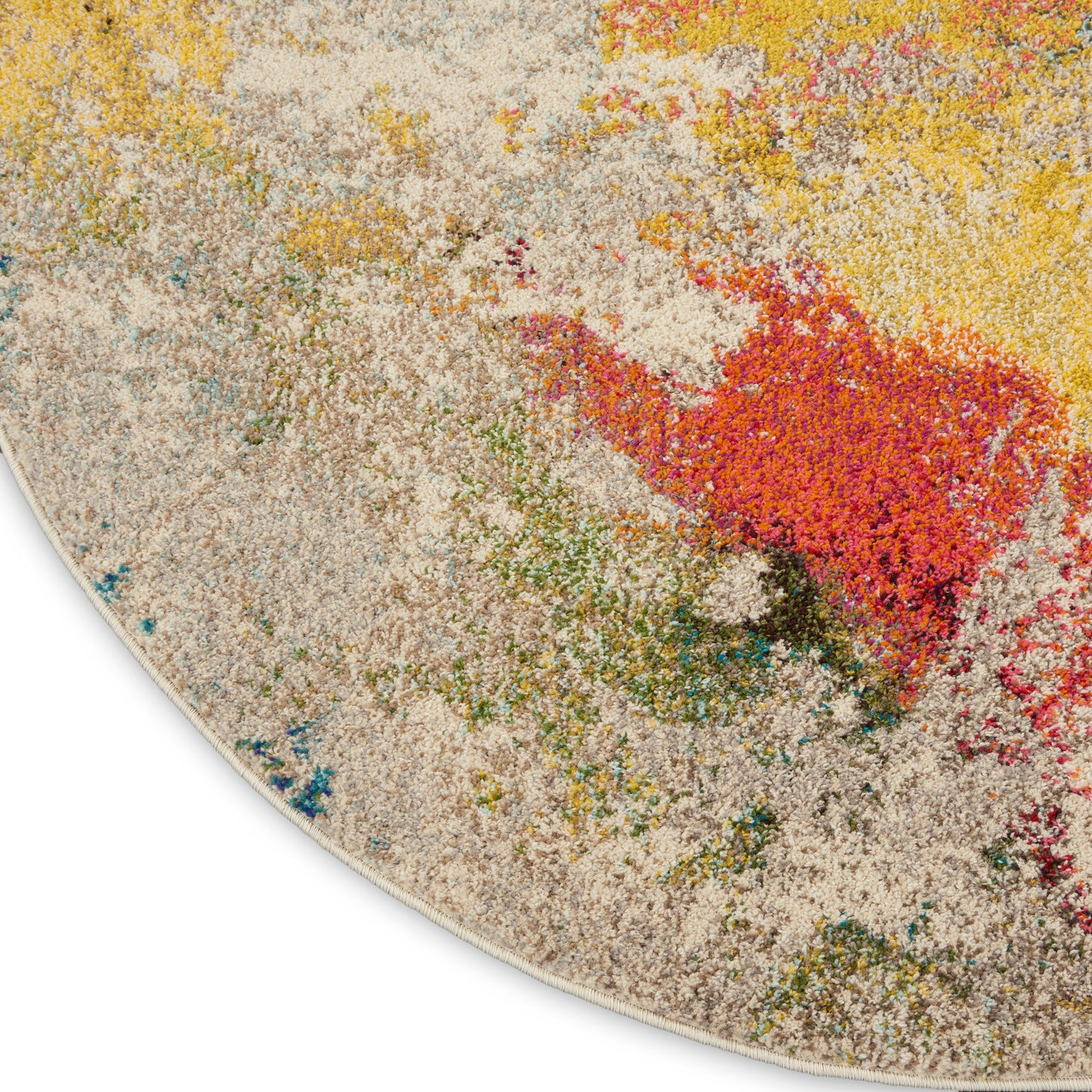 Nourison Rugs Nourison Home   Modern & Contemporary 5' X Round    - 099446482877