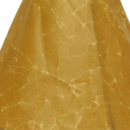Brown Crinkle Oil Paper Empire Lamp Shade