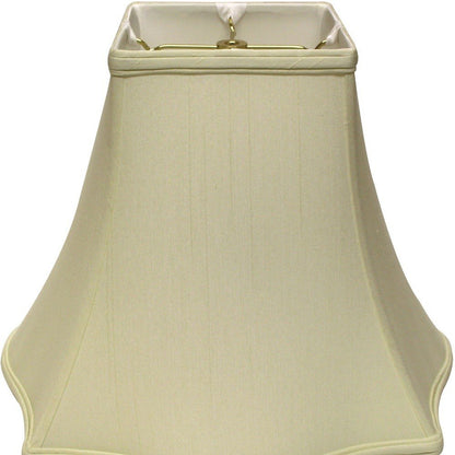 Ivory Monay Shantung Silk Square Lamp Shade