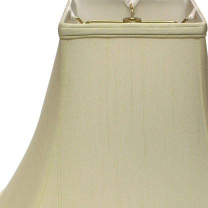 Ivory Monay Shantung Silk Square Lamp Shade