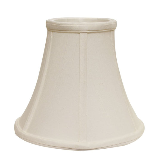 Off White Monay Shantung Silk Bell Lamp Shade