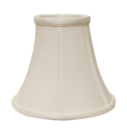 Off White Monay Shantung Silk Bell Lamp Shade