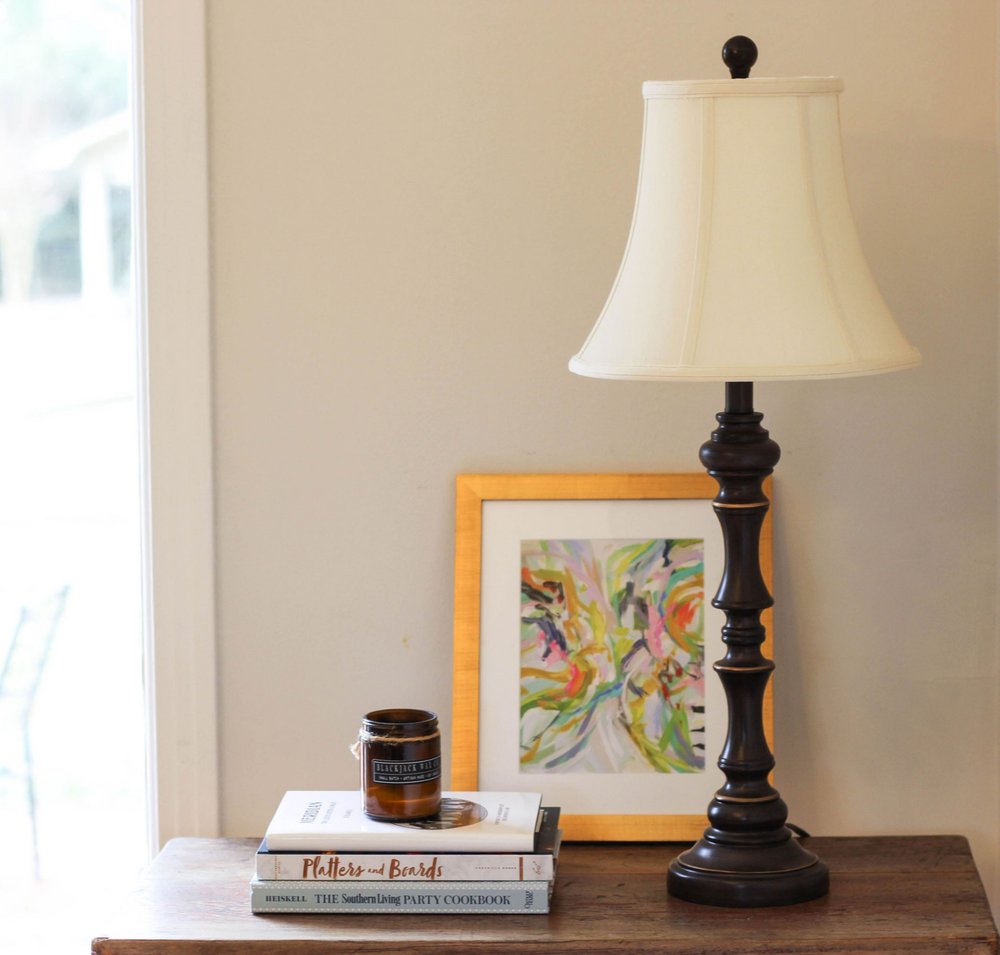 Ivory Monay Shantung Silk Bell Lamp Shade