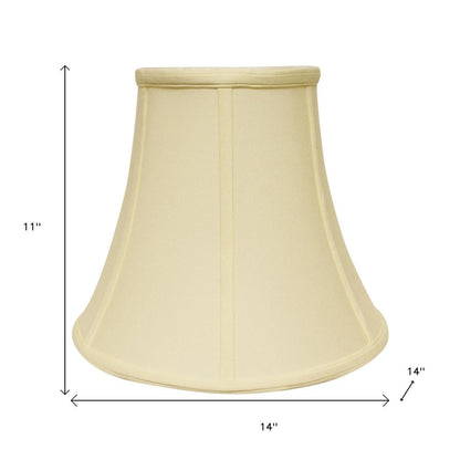 Ivory No Slub Innsbruck Bell Lamp Shade