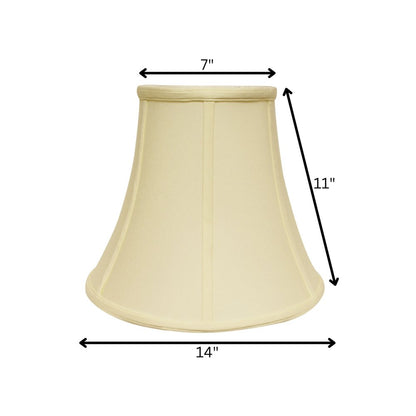 Ivory No Slub Innsbruck Bell Lamp Shade