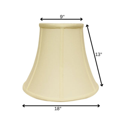 Ivory No Slub Innsbruck Bell Lamp Shade
