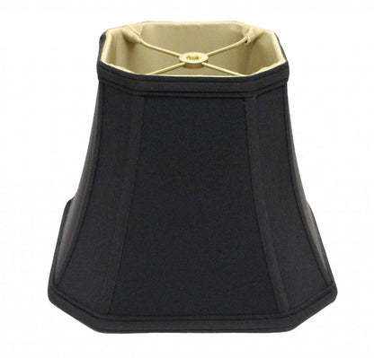 Black No Slub Innsbruck Square Lamp Shade