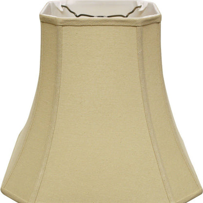 Tan Linen Square Lamp Shade
