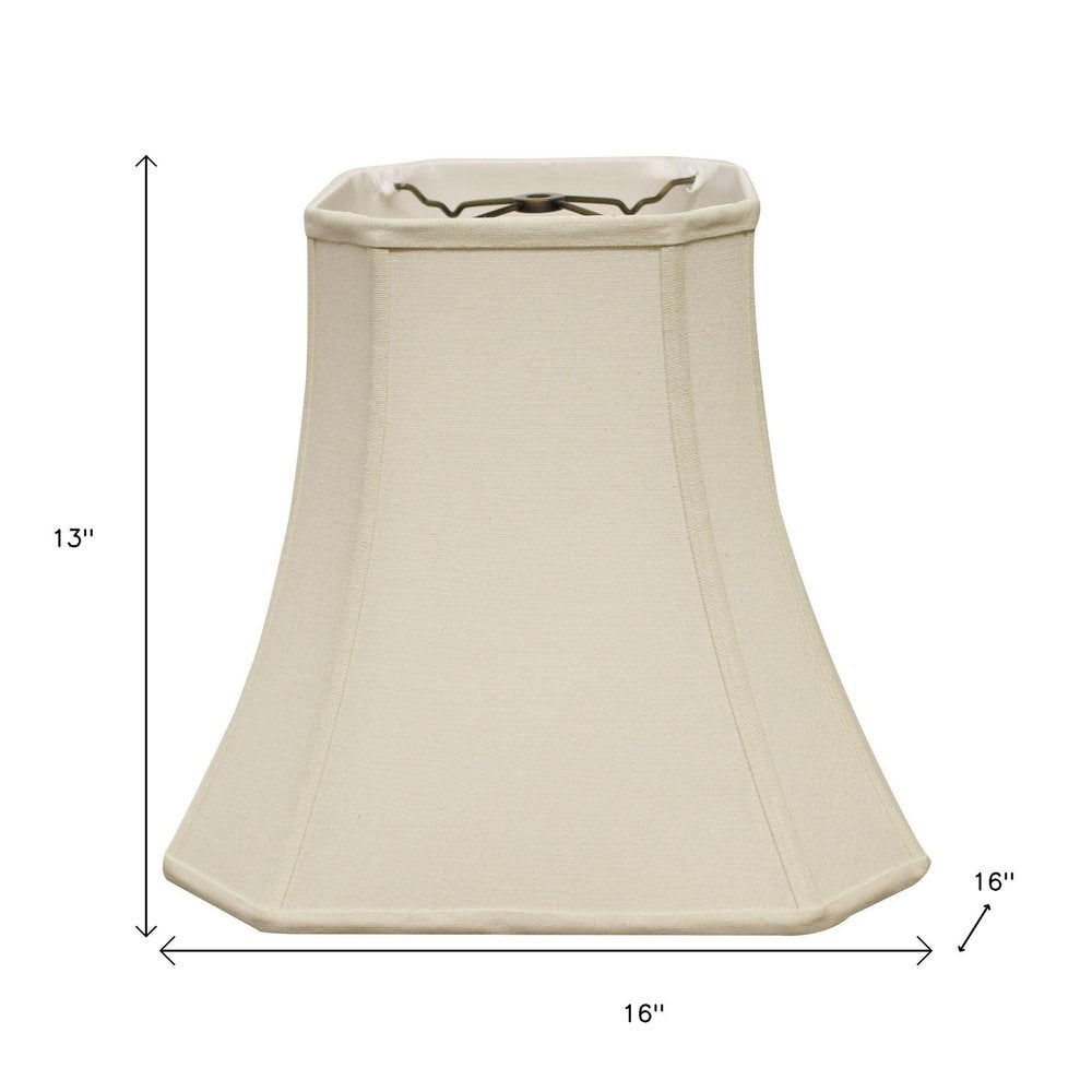 Natural Linen Square Lamp Shade