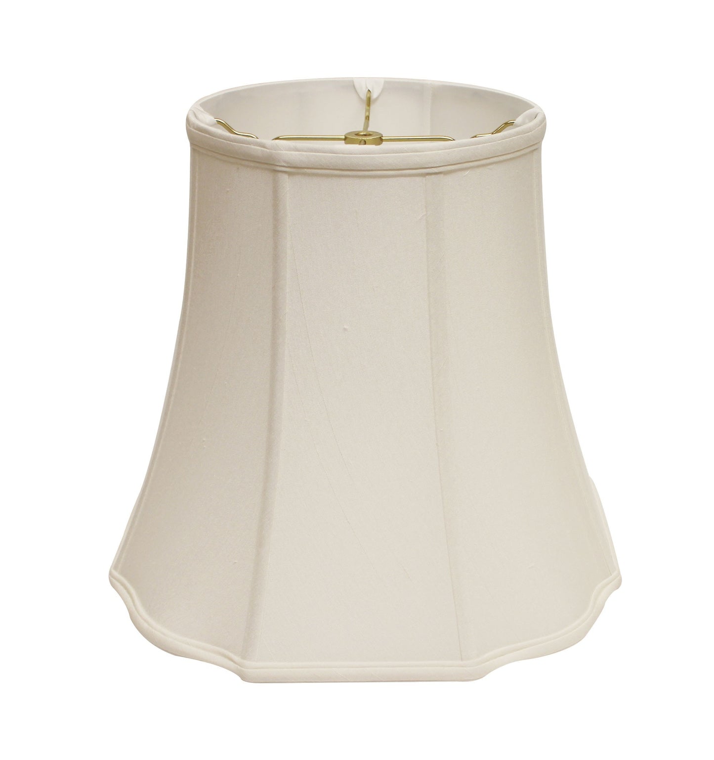 18" White Premium Octagon Monay Shantung Lampshade