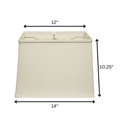 White Linen Lamp Shade