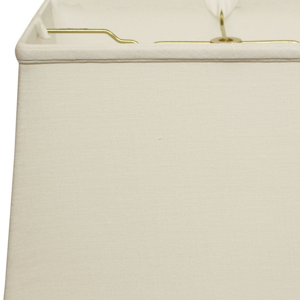 White Linen Lamp Shade