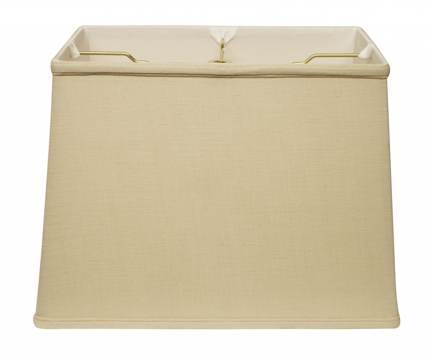 18" Pale Brown Throwback Rectangle Linen Lampshade