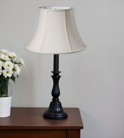 Cream Shantung Silk Bell Lamp Shade