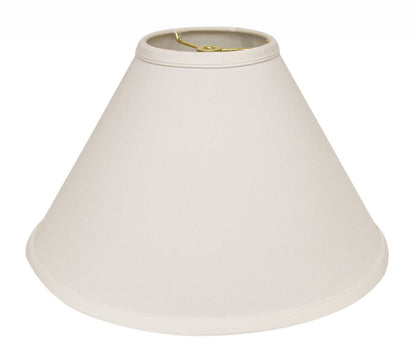 White No Slub Innsbruck Cone Lamp Shade