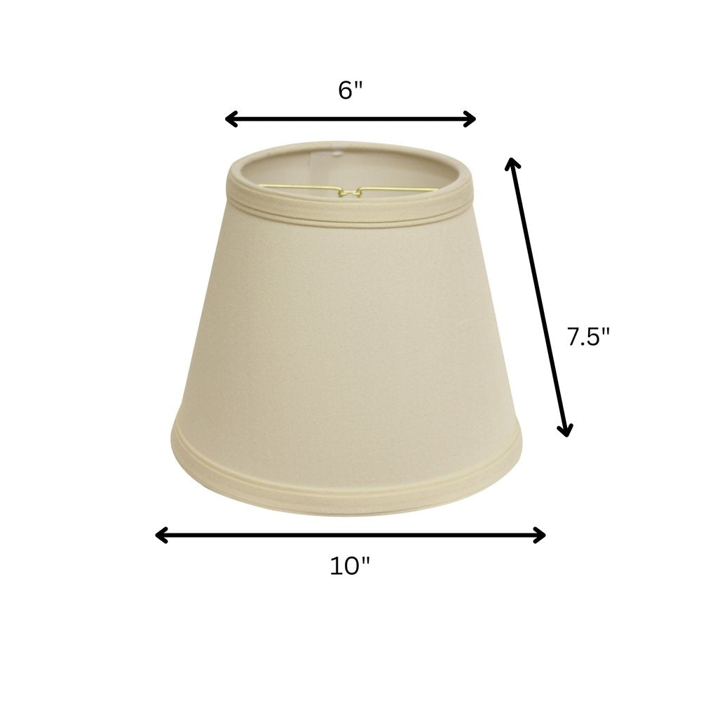 Ivory No Slub Innsbruck Empire Lamp Shade