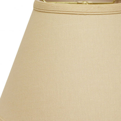 Beige Linen Empire Lamp Shade