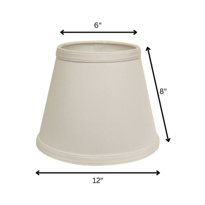 White No Slub Innsbruck Empire Lamp Shade