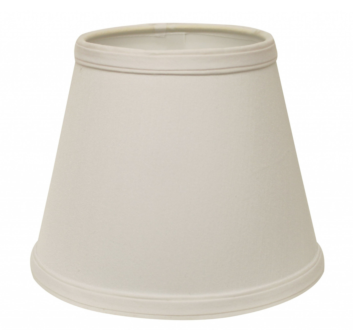 12" White Empire Hardback Slanted No Slub Lampshade