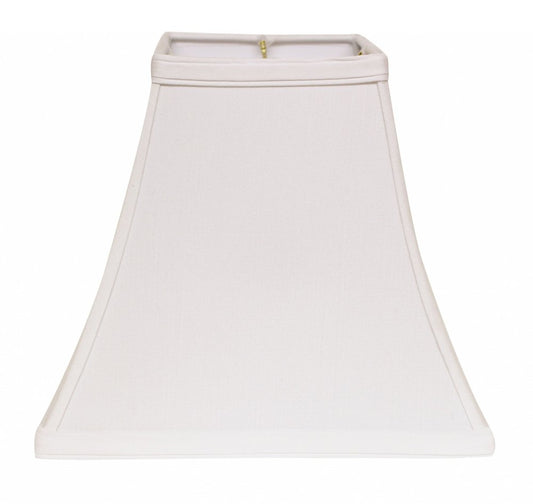 White No Slub Innsbruck Square Lamp Shade