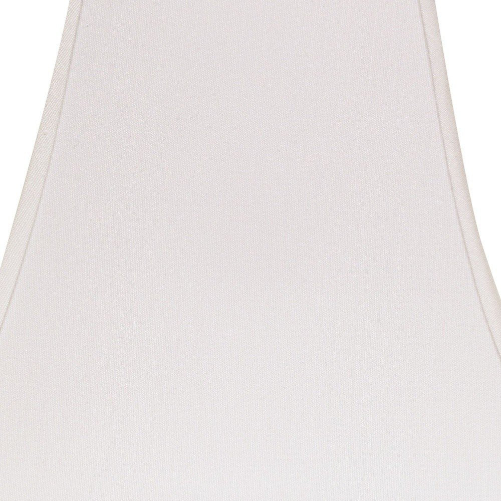 White No Slub Innsbruck Square Lamp Shade